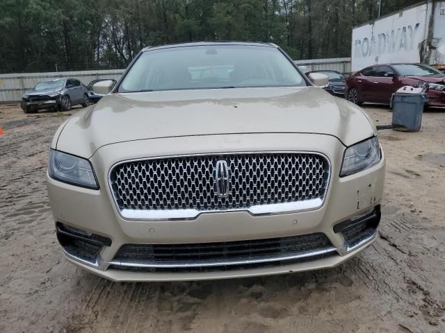 2017 Lincoln Continental Select