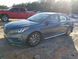 Salvage cars for sale at Eight Mile, AL auction: 2015 Hyundai Sonata Sport