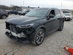 Salvage cars for sale at Lebanon, TN auction: 2024 Infiniti QX60 Luxe