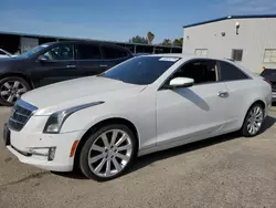 Salvage cars for sale at Fresno, CA auction: 2016 Cadillac ATS Luxury