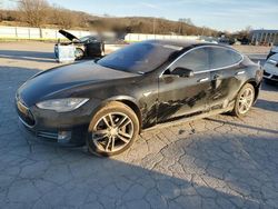 Salvage cars for sale at Lebanon, TN auction: 2012 Tesla Model S