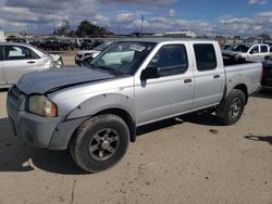 Salvage cars for sale at Nampa, ID auction: 2001 Nissan Frontier Crew Cab XE