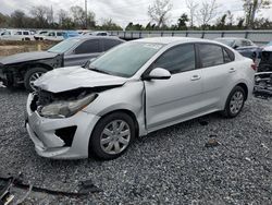 Salvage cars for sale at Riverview, FL auction: 2022 KIA Rio LX