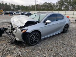 Salvage cars for sale at Ellenwood, GA auction: 2022 Toyota Camry XSE