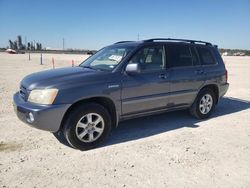 2002 Toyota Highlander Limited en venta en New Braunfels, TX