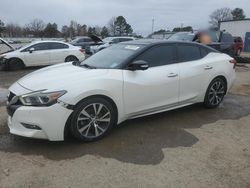 Salvage cars for sale at Shreveport, LA auction: 2016 Nissan Maxima 3.5S