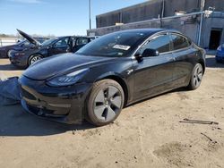 Salvage cars for sale at Fredericksburg, VA auction: 2021 Tesla Model 3