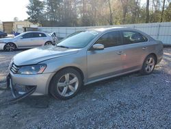 Salvage cars for sale at Knightdale, NC auction: 2013 Volkswagen Passat SE