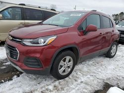 Salvage cars for sale at New Britain, CT auction: 2022 Chevrolet Trax 1LT