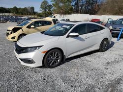 Salvage cars for sale at Fairburn, GA auction: 2021 Honda Civic EXL