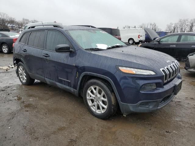 2016 Jeep Cherokee Sport