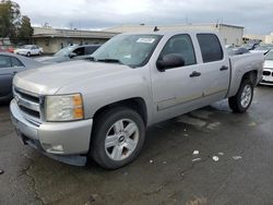 Salvage cars for sale at Martinez, CA auction: 2007 Chevrolet Silverado C1500 Crew Cab