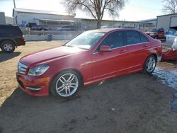 Vehiculos salvage en venta de Copart Albuquerque, NM: 2013 Mercedes-Benz C 250