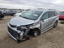 Salvage cars for sale at Kansas City, KS auction: 2021 Toyota Sienna XLE