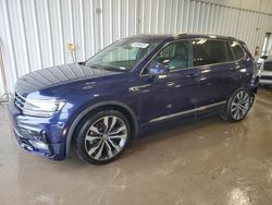 Volkswagen Vehiculos salvage en venta: 2021 Volkswagen Tiguan SEL Premium R-Line