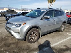 Salvage cars for sale at Van Nuys, CA auction: 2017 Toyota Rav4 HV LE