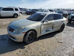 2006 Infiniti G35 en venta en Indianapolis, IN