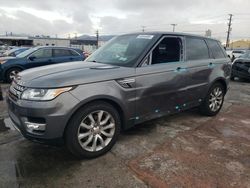 Salvage cars for sale at Sun Valley, CA auction: 2014 Land Rover Range Rover Sport HSE