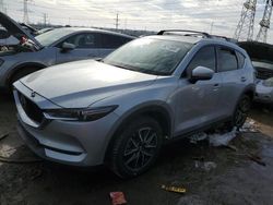 Salvage cars for sale at Elgin, IL auction: 2017 Mazda CX-5 Grand Touring