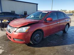 Salvage cars for sale at Orlando, FL auction: 2014 Nissan Sentra S