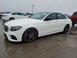 Salvage cars for sale at Wilmer, TX auction: 2018 Mercedes-Benz E 300