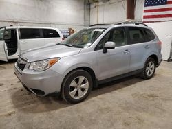 Salvage cars for sale at Milwaukee, WI auction: 2015 Subaru Forester 2.5I Premium