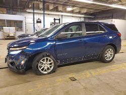 Salvage cars for sale at auction: 2022 Chevrolet Equinox LS