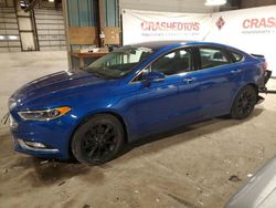 Salvage cars for sale at Eldridge, IA auction: 2017 Ford Fusion SE