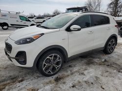 Salvage cars for sale at London, ON auction: 2022 KIA Sportage SX