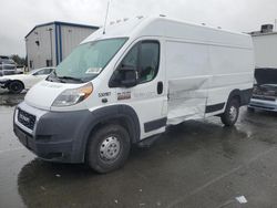 Salvage cars for sale at Vallejo, CA auction: 2021 Dodge RAM Promaster 3500 3500 High