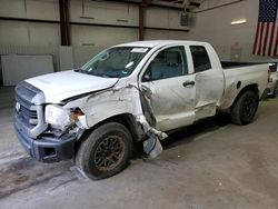 Salvage cars for sale at Lufkin, TX auction: 2017 Toyota Tundra Double Cab SR