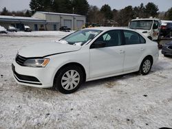 2016 Volkswagen Jetta S en venta en Mendon, MA