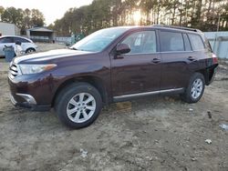 Toyota Highlander Base salvage cars for sale: 2013 Toyota Highlander Base