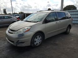 Toyota Sienna ce salvage cars for sale: 2008 Toyota Sienna CE