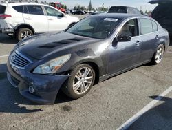 Salvage cars for sale at Rancho Cucamonga, CA auction: 2011 Infiniti G37 Base