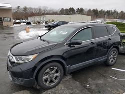 Salvage cars for sale at Exeter, RI auction: 2017 Honda CR-V EXL