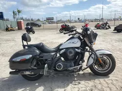 Salvage motorcycles for sale at West Palm Beach, FL auction: 2014 Kawasaki VN1700 D