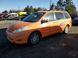 Salvage cars for sale at Denver, CO auction: 2010 Toyota Sienna CE