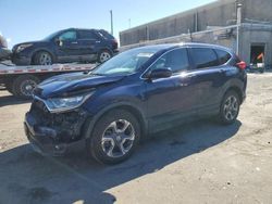 Salvage cars for sale at Fredericksburg, VA auction: 2018 Honda CR-V EXL