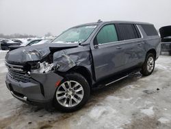 Salvage cars for sale at West Warren, MA auction: 2021 Chevrolet Suburban K1500 Premier