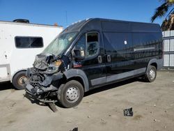 Salvage trucks for sale at Martinez, CA auction: 2015 Dodge RAM Promaster 2500 2500 High