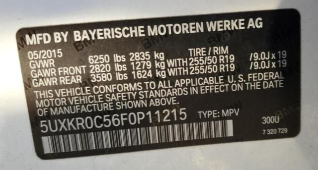 2015 BMW X5 XDRIVE35I