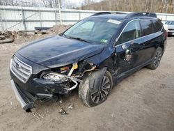 Subaru Vehiculos salvage en venta: 2017 Subaru Outback 2.5I Limited