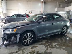 Salvage cars for sale at Littleton, CO auction: 2016 Volkswagen Jetta SE