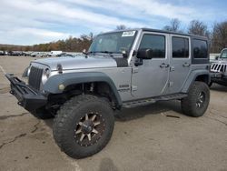 Jeep salvage cars for sale: 2017 Jeep Wrangler Unlimited Sport