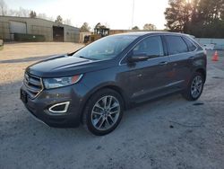 Salvage cars for sale at Knightdale, NC auction: 2016 Ford Edge Titanium