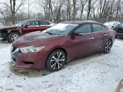 Salvage cars for sale at Cicero, IN auction: 2018 Nissan Maxima 3.5S