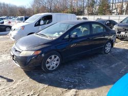 Salvage cars for sale at North Billerica, MA auction: 2008 Honda Civic LX