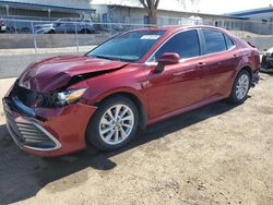 Salvage cars for sale at Albuquerque, NM auction: 2021 Toyota Camry LE