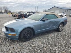 Salvage cars for sale at Barberton, OH auction: 2006 Ford Mustang